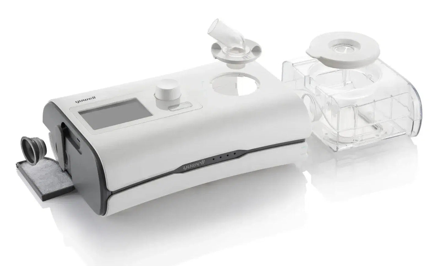 Auto CPAP Yuwell YH - 550 con Tubo Estándar Opciones con Mascarilla Nasal o Buconasal - Delcantomedical