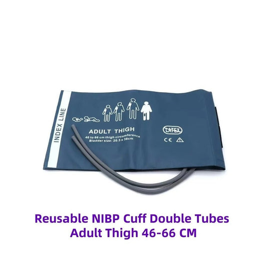 Brazalete PNI de 2 Vías Reutilizable para Monitor Multiparámetros – 6 Tamaños - Delcantomedical