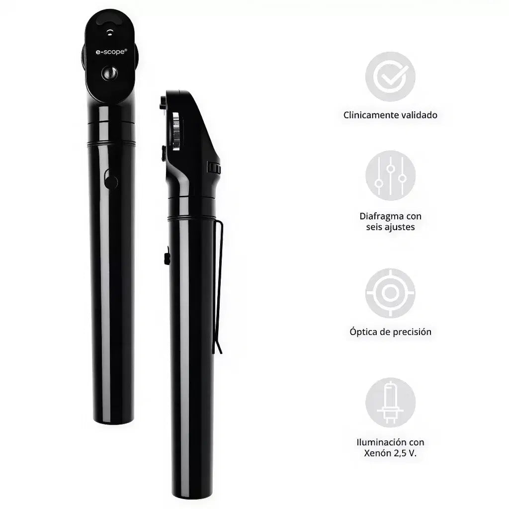 Oftalmoscopio Riester E - Scope Diagnóstico Clínico Profesional - Delcantomedical