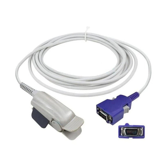 Sensor SpO₂ Reutilizable Compatible Nellcor OxiMax 14 Pines – Adulto, Pediátrico, Neonatal y Veterinario - Delcantomedical