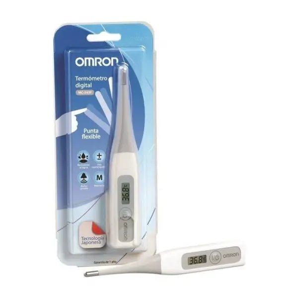 Termómetro Digital Omron MC - 343F (Punta Flexible) - Delcantomedical