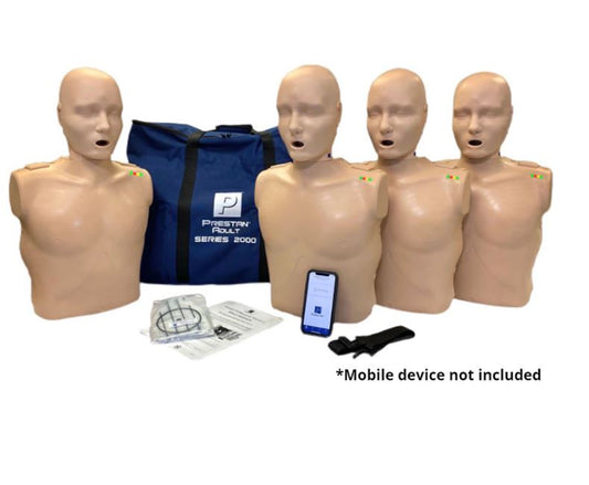 Torso Adulto RCP PRESTAN Serie 2000 Feedback Avanzado — Individual / Pack de 4 - Delcantomedical