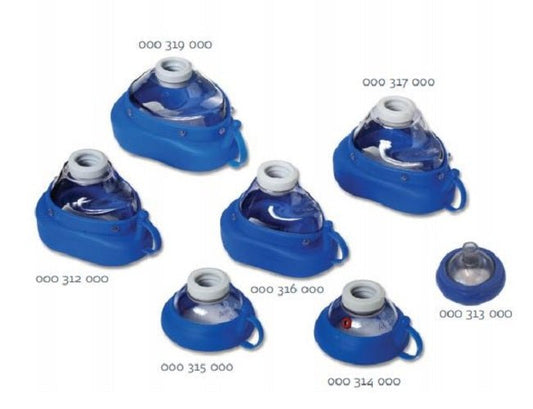 Ambu® Mascarilla de Silicona Azul - Delcantomedical