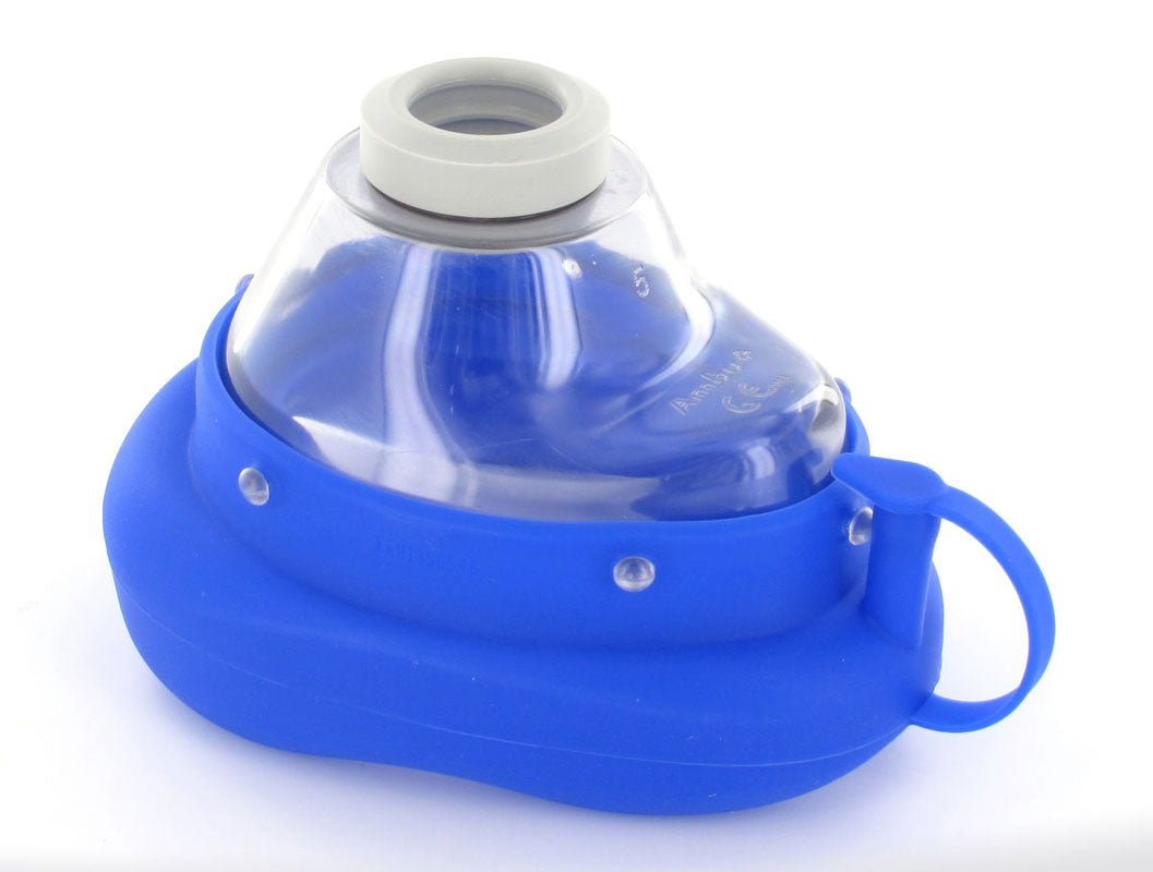 Ambu® Mascarilla de Silicona Azul - Delcantomedical
