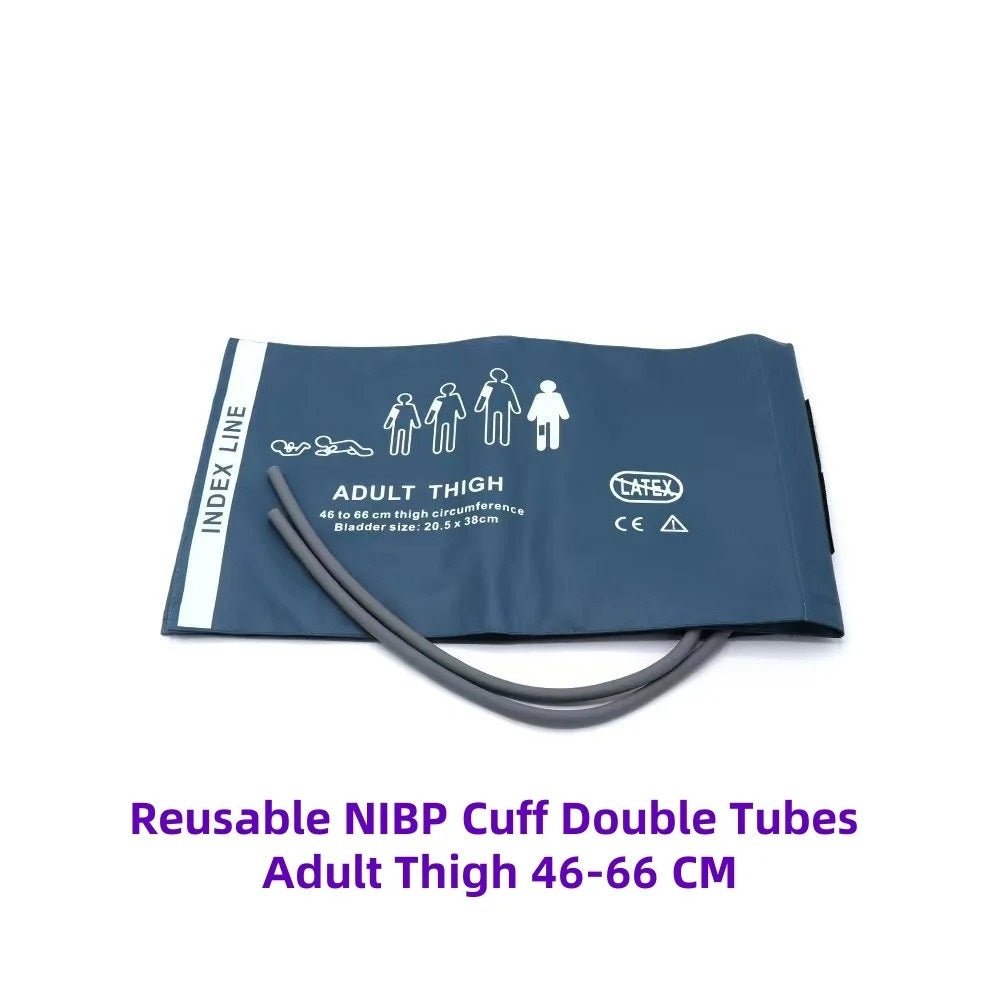 Brazalete PNI de 2 Vías Reutilizable para Monitor Multiparámetros – 6 Tamaños - Delcantomedical