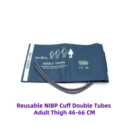 Brazalete PNI de 2 Vías Reutilizable para Monitor Multiparámetros – 6 Tamaños - Delcantomedical