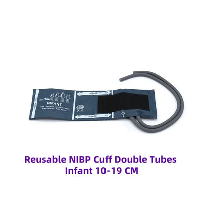 Brazalete PNI de 2 Vías Reutilizable para Monitor Multiparámetros – 6 Tamaños - Delcantomedical