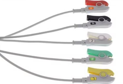 Cable ECG Original Contec 3/5 Derivaciones 7 Pines – Serie CMS - Delcantomedical