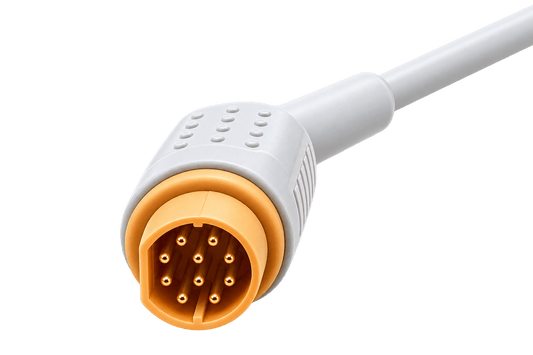 Cable IBP HP 10 Pines – Compatible para Transductor de Presión Invasiva - Delcantomedical