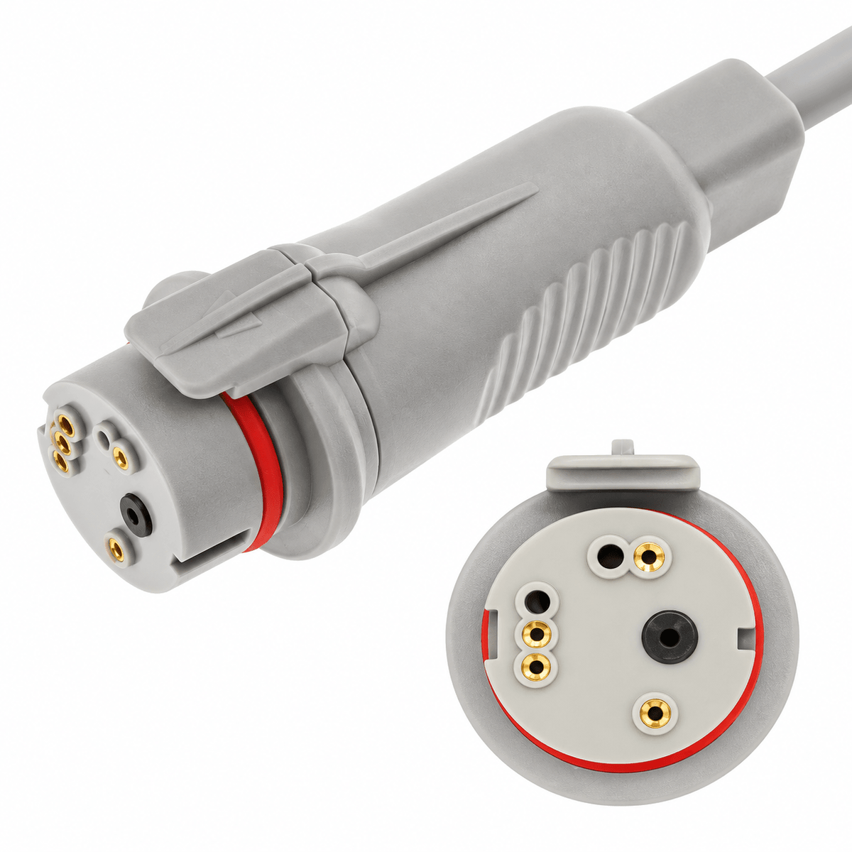 Cable IBP para Monitor Philips 12 Pines – Adaptadores de Transductor de Presión - Delcantomedical