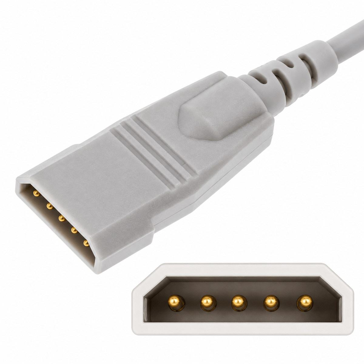 Cable IBP para Monitor Philips 12 Pines – Adaptadores de Transductor de Presión - Delcantomedical