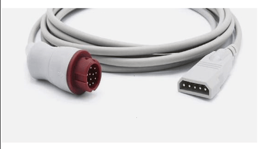 Cable IBP para Monitor Philips 12 Pines – Adaptadores de Transductor de Presión - Delcantomedical