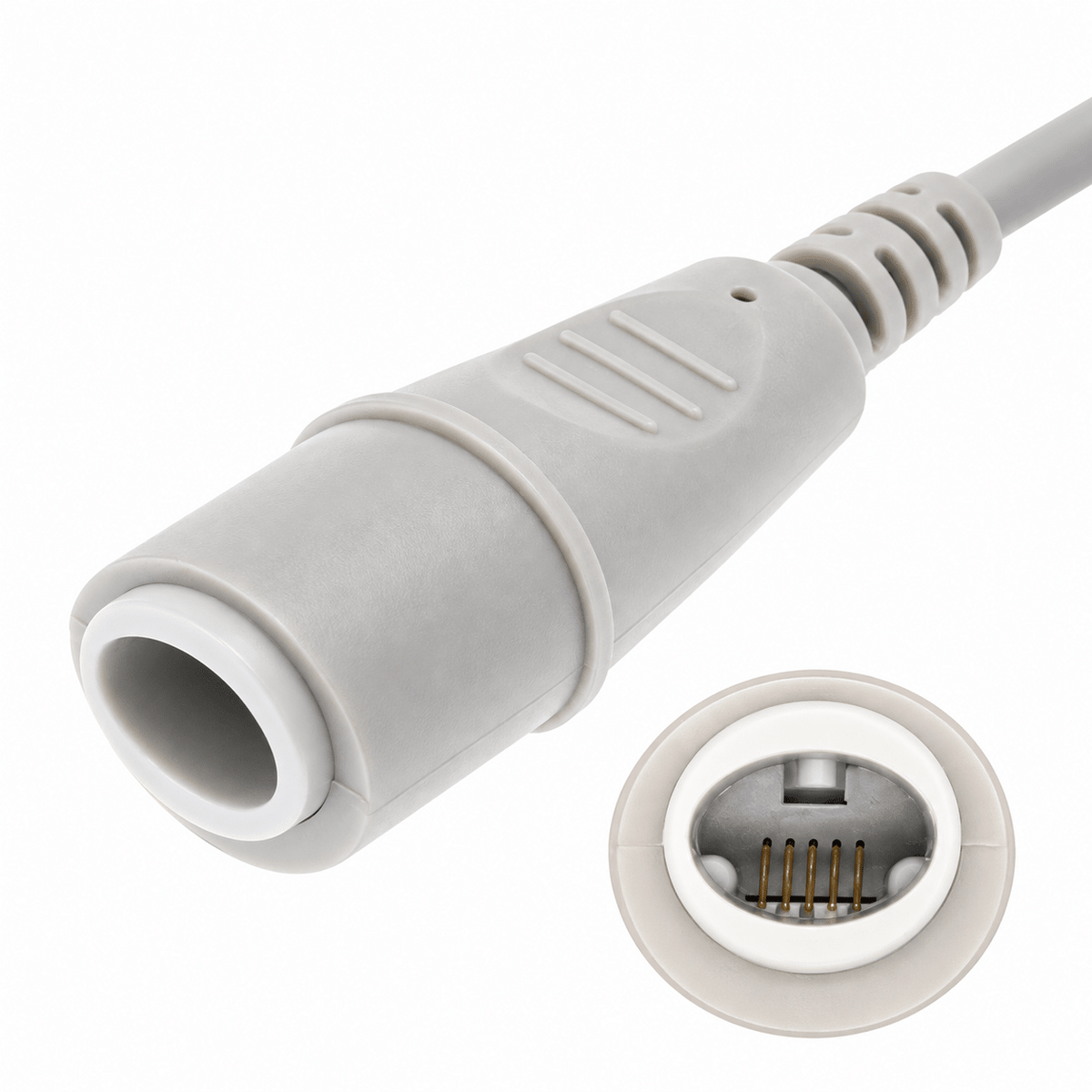 Cable IBP para Monitor Philips 12 Pines – Adaptadores de Transductor de Presión - Delcantomedical