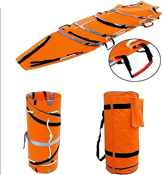Camilla Enrollable de Rescate Tipo Sked Plegable para Emergencias y Evacuación - Delcantomedical