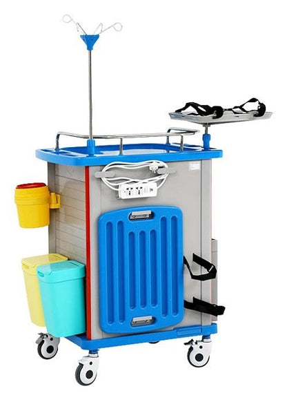 Carro de Paro ABS - Delcantomedical