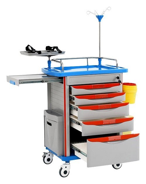 Carro de Paro ABS - Delcantomedical