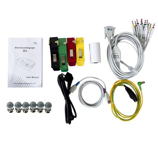 Electrocardiógrafo Contec E3 – 3 Canales - Delcantomedical