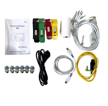 Electrocardiógrafo Contec E6 – 6 canales - Delcantomedical