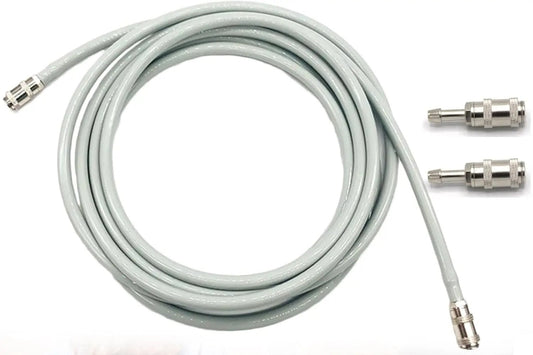 Manguera NIBP reutilizable 2,5 m universal con conector quick - connect – Compatible con monitores Mindray, Edan, Contec, Criticare y otros equipos multiparámetro - Delcantomedical
