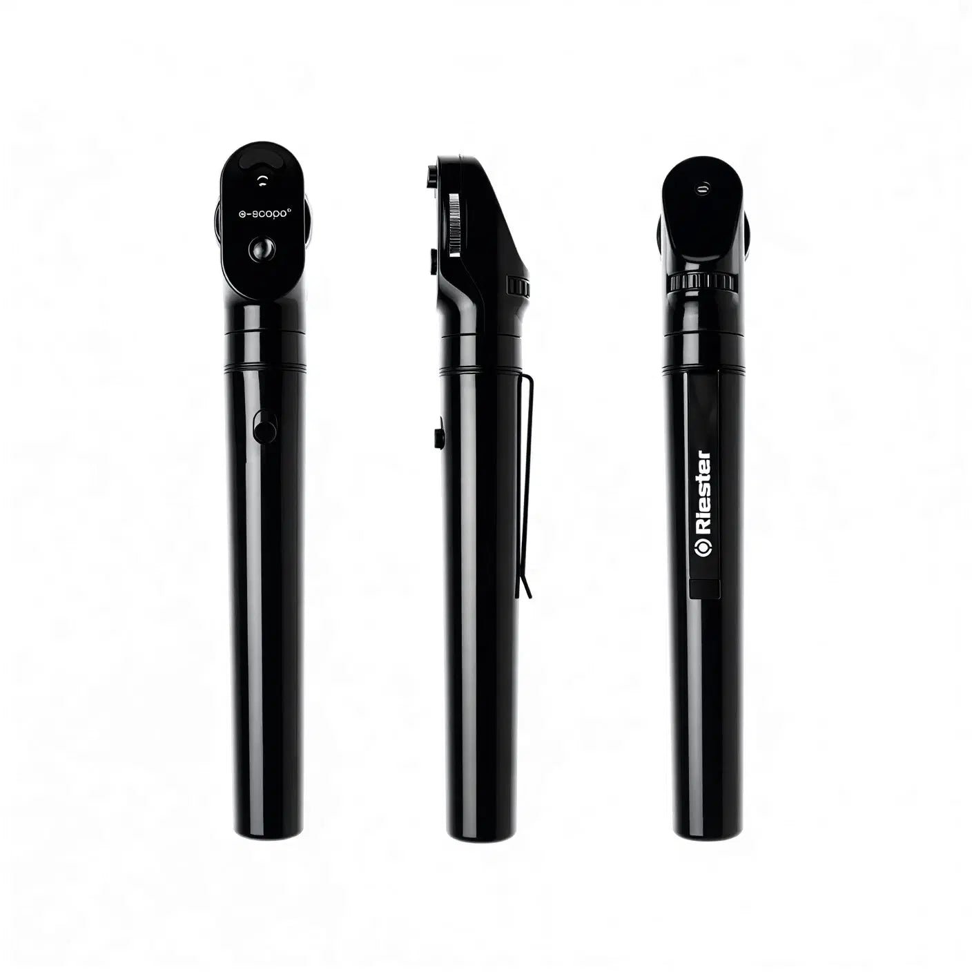 Oftalmoscopio Riester E - Scope LED Diagnóstico Profesional Luz Blanca - Delcantomedical
