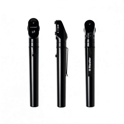Oftalmoscopio Riester E - Scope LED Diagnóstico Profesional Luz Blanca - Delcantomedical