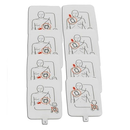Pads Universales Adulto/Niño – DEA Trainer PLUS PRESTAN - Delcantomedical