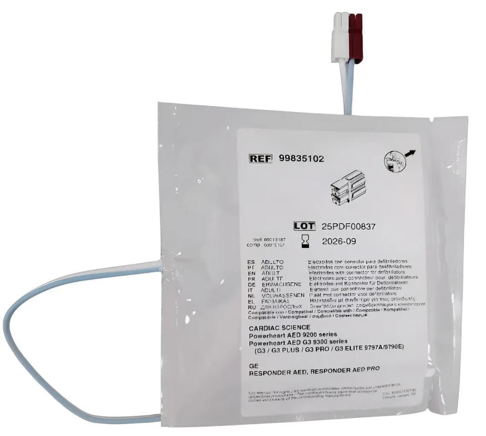 Parche Adulto Compatible con Cardiac Science Responder G3 - Delcantomedical