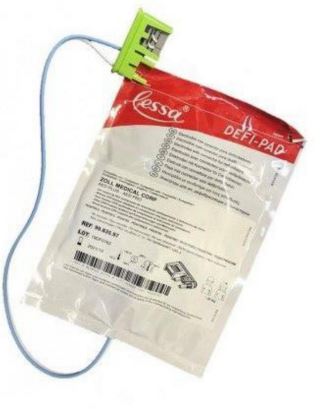 Parche DEA compatible con Zoll Lessa (adulto / pediátrico) - Delcantomedical
