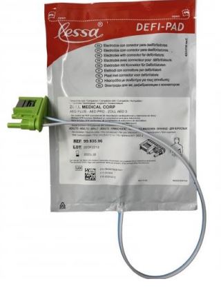 Parche DEA compatible con Zoll Lessa (adulto / pediátrico) - Delcantomedical