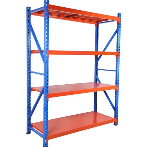 Repisa / Estantería Metálica Modular Sin Tornillos – 4 Repisas, 2000×600×2000 mm - Delcantomedical