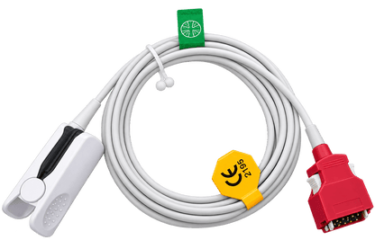 Sensor SpO₂ Reutilizable Adulto Compatible con Masimo RAD-5 / RAD-7 / RAD-8 – 20 Pines - Delcantomedical