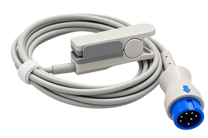 Sensor SpO₂ Reutilizable Compatible Mindray – 7 Pines, 2,5 m - Delcantomedical