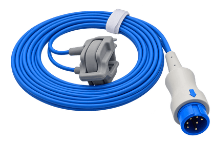 Sensor SpO₂ Reutilizable Compatible Mindray – 7 Pines, 2,5 m - Delcantomedical