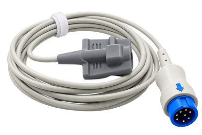 Sensor SpO₂ Reutilizable Compatible Mindray – 7 Pines, 2,5 m - Delcantomedical