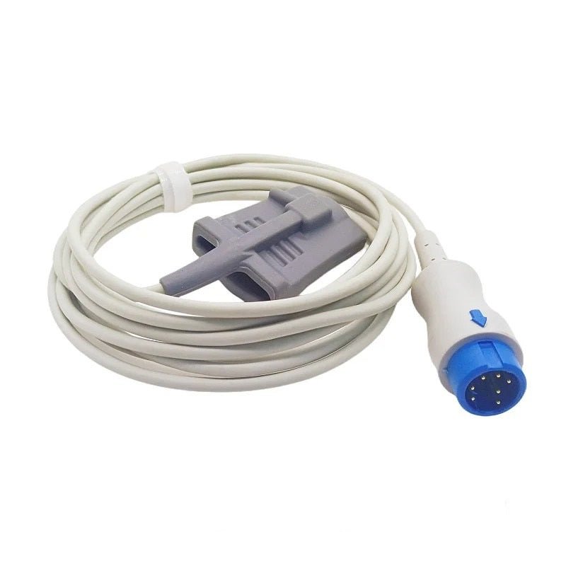 Sensor SpO₂ Reutilizable Compatible Mindray – 7 Pines – Cable 2,5 m - Delcantomedical