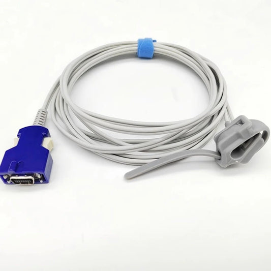 Sensor SpO₂ Reutilizable Compatible Nellcor OxiMax 14 Pines – Adulto, Pediátrico, Neonatal y Veterinario - Delcantomedical