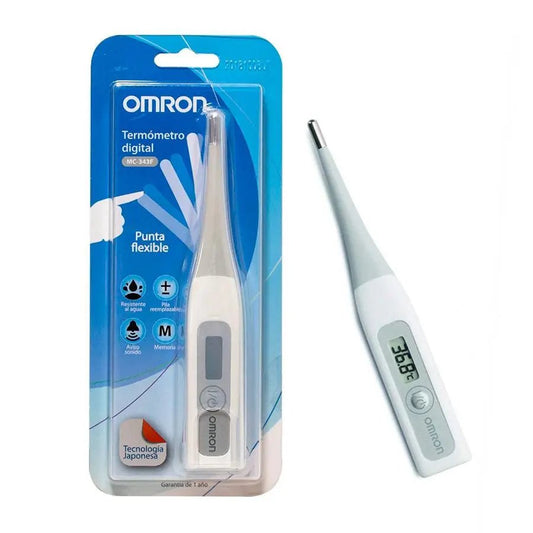 Termómetro Digital Omron MC - 343F (Punta Flexible) - Delcantomedical