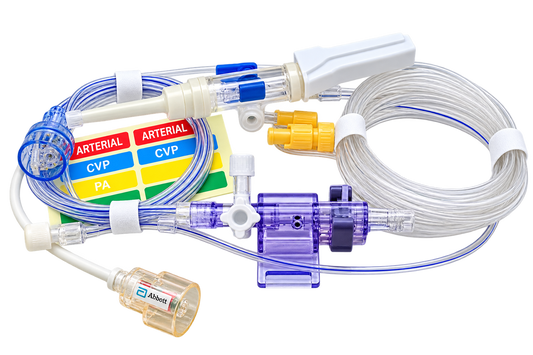 Transductor de Presión Invasiva IBP Tipo Abbott – Kit Desechable con Cable Compatible - Delcantomedical