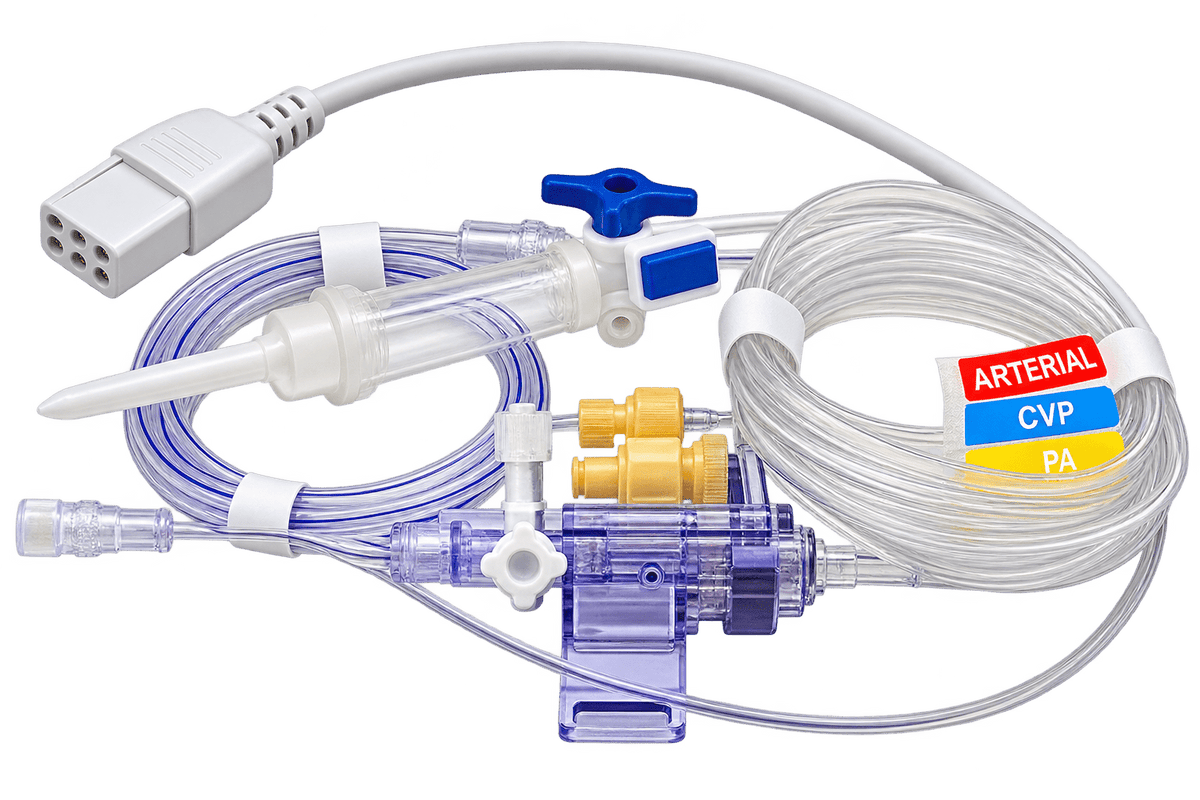 Transductor de Presión Invasiva IBP Tipo Utah – - Delcantomedical